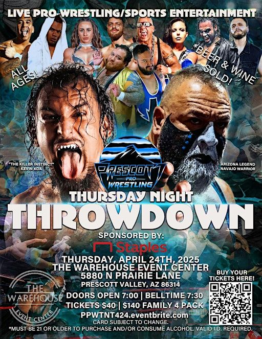 Thursday Night Throwdown | The Warehouse Event Center