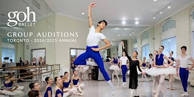 Toronto: In-Person Group Audition & Assessment | Goh Ballet Toronto