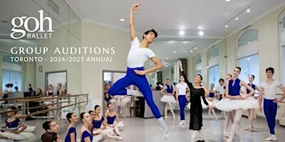 Toronto: In-Person Group Audition & Assessment | Goh Ballet Toronto