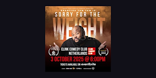 Sorry for the Weight - English Standup Comedy - Khanyisa JamJam - Amsterdam | ClinkNOORD