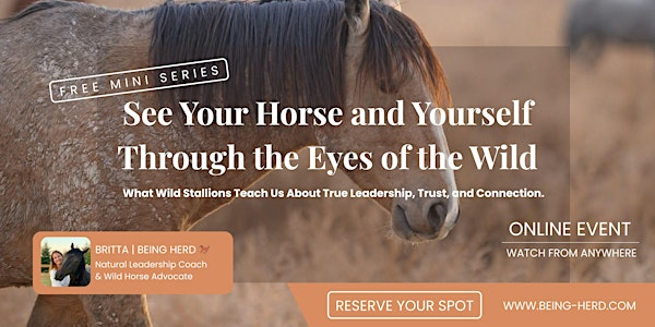 What Wild Horses Teach Us About Trust - Halifax (Online) | Halifax - Online