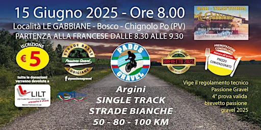 Padus gravel - 4° edizione | Ristorante Le Gabbiane