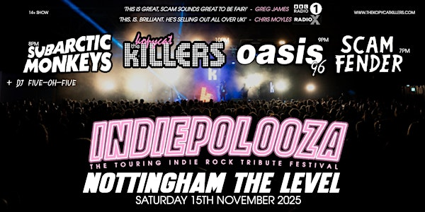 Indiepalooza - Nottingham The Level - 15th  November 2025 | The Level