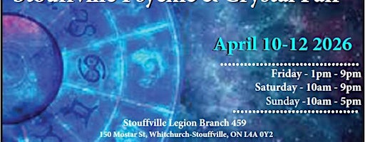 Stouffville Psychic & Crystal Fair | 150 Mostar St