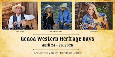 Genoa Western Heritage Days - 2026 | Genoa Town Hall