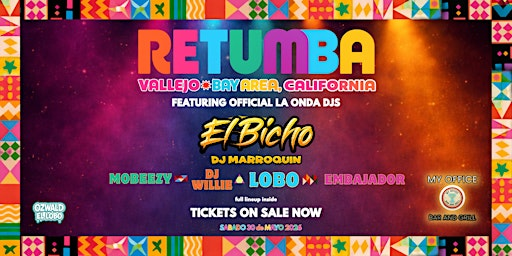 RETUMBA VALLEJO ft. El Bicho (Headliner Official La Onda DJ) | My Office Bar & Grill-Slide Thru Craft Food