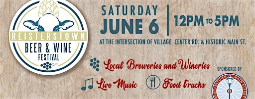 5th Annual Reisterstown Beer & Wine Festival | Main Street