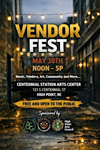 Vendor Fest | High Point Arts Council
