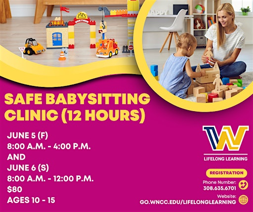 KIDS CAMP: Safe Babysitting Clinic (12 Hours) | John N. Harms Center