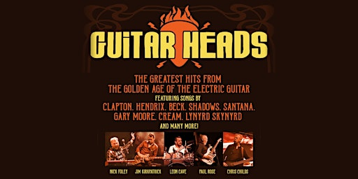 Guitar Heads at The Motorsport Lounge, Llandudno | The Motorsport Lounge
