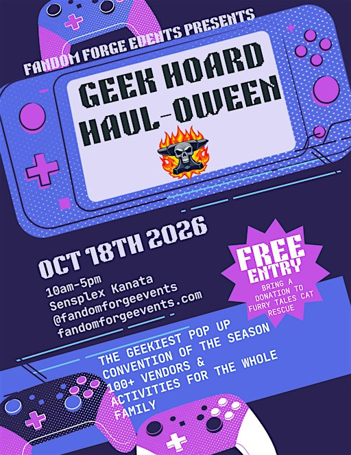 Geek Hoard Haul-oween | Bell Sensplex