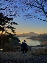 노을빛이 바로 배경 그 자체! 제천 사진스팟