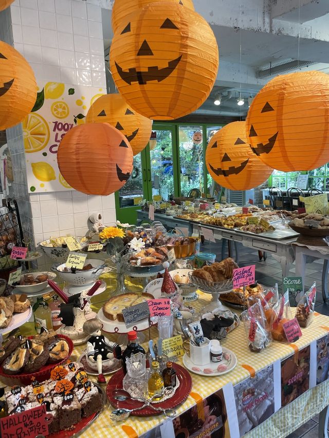 할로윈 분위기 물씬 보정동 카페거리🎃