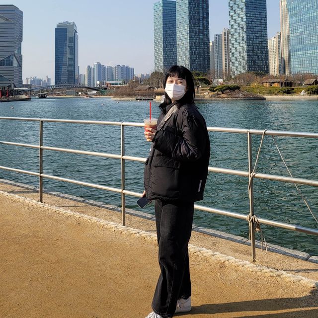 겨울이지만 걷고싶을 때, 송도 센트럴파크