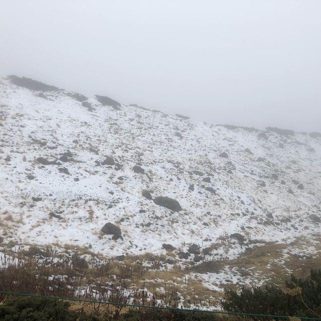 11月的雪山