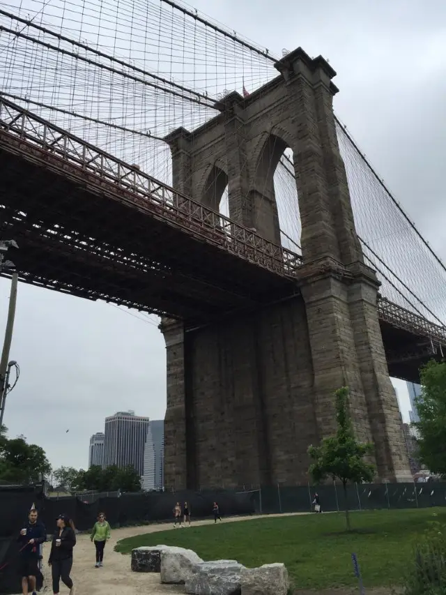 Iconic Brooklyn bridge