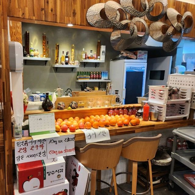 거제도 큰손 조개 구이