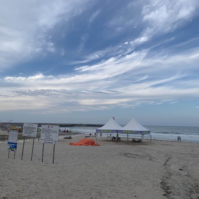 파도타기 명소 설악해수욕장 여름 최고 물놀이 장소🌊
