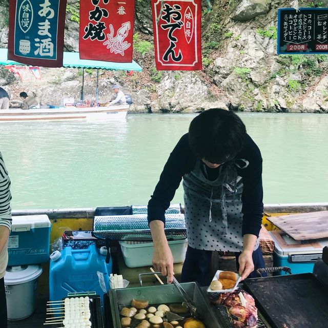 日本嵐山勝景
