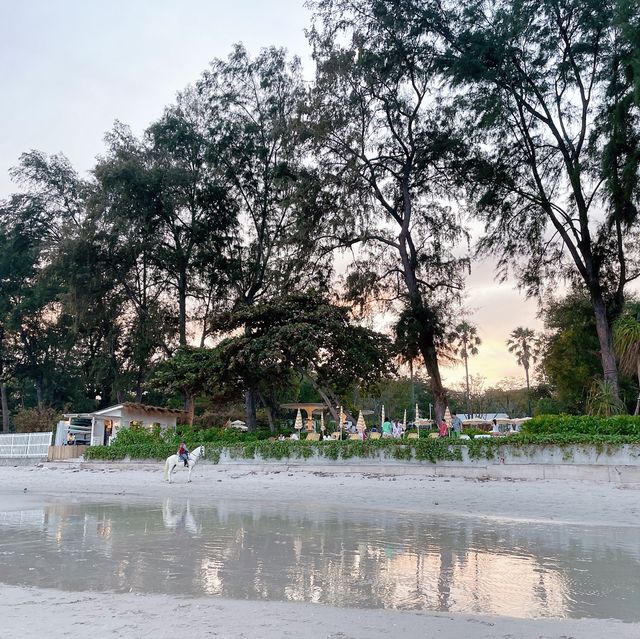  พาเที่ยวชายหาดหัวหิน ตอนเย็นๆ 📸🏖🧸