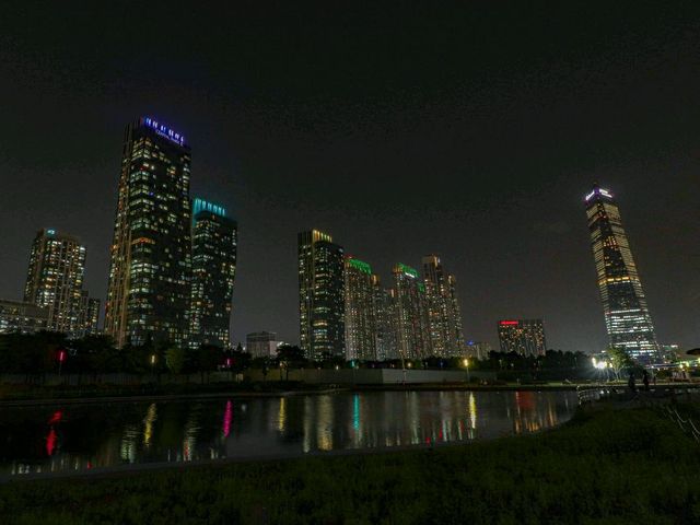 인천 송도 센트럴파크 야경 추천