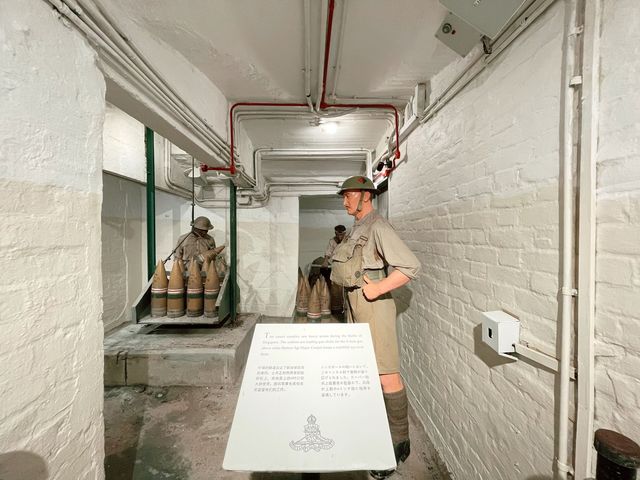 War museum at Fort Siloso on Sentosa Island
