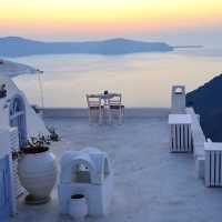 希臘Santorini 🔶Fira藍頂教堂