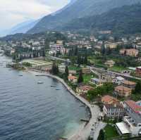 意大利MALCESINE🏰城堡上欣賞湖景