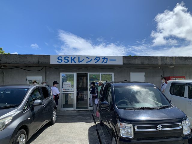 沖縄　与那国島　日本最西端の与那国島で最西端のレンタカーを、借りる❗️