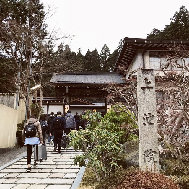 【和歌山県・高野山】上池院に宿泊させていただきました🙏