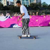 滑板遊戲好地方🛹 Meiti Hockey Rink 美堤極限公園