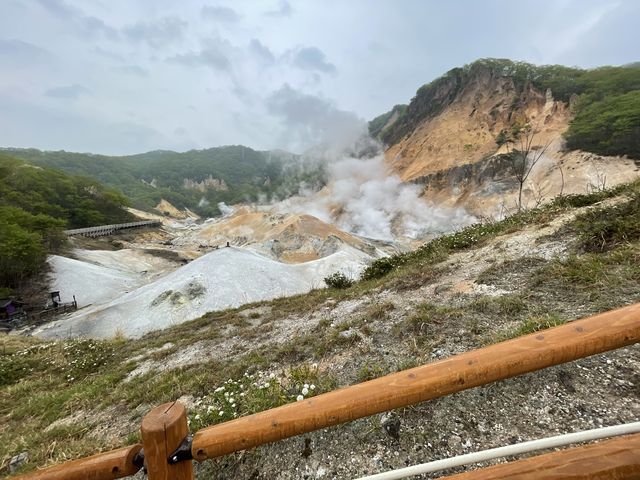 【登別温泉町】目玉はこれ！地獄谷