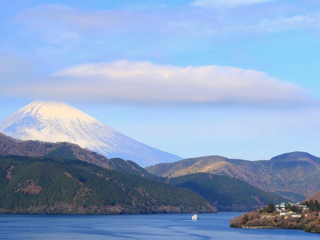 日本箱根蘆之湖