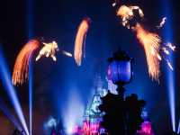 Fireworks at Shanghai Disneyland🏰🎊🎇