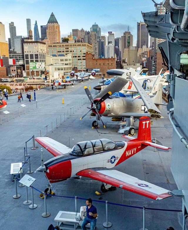 New York weekend, Intrepid Sea, Air & Space Museum.
