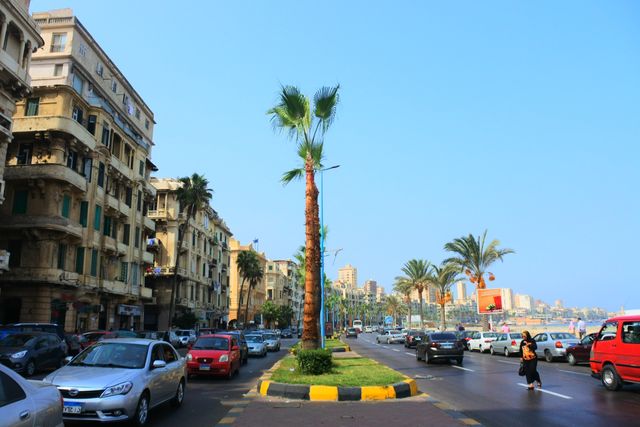 Alexandria, Egypt, a unique coastal city