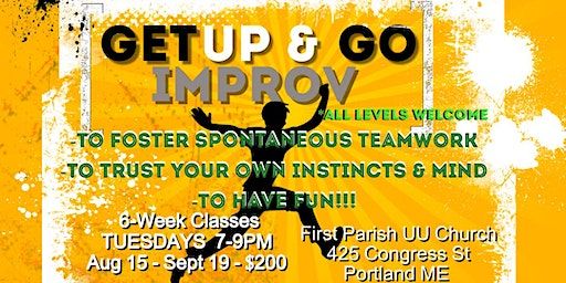 Get Up & Go Improv Classes (Portland) | First Parish in Portland, Unitarian Universalist