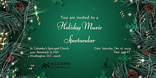 DC Strings Workshop Holiday Music Spectacular | St. Columba’s Episcopal Church, Albemarle Street Northwest, Washington, DC, USA