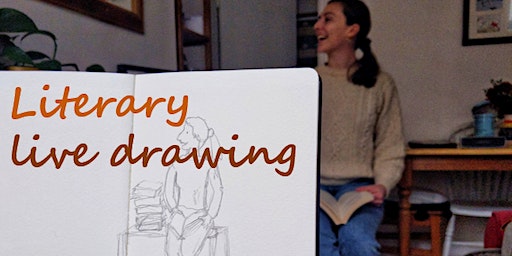 Literary Live Drawing! | The Blue House Bookshop