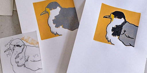 Reduction Lino Printing | Stitch Paint Burn Studio