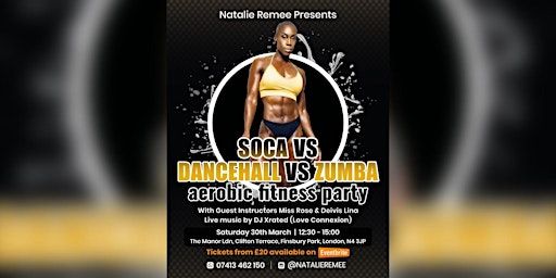 Soca Vs Dancehall Vs Zumba - The Fitness Party | The Manor LDN Dance Studio