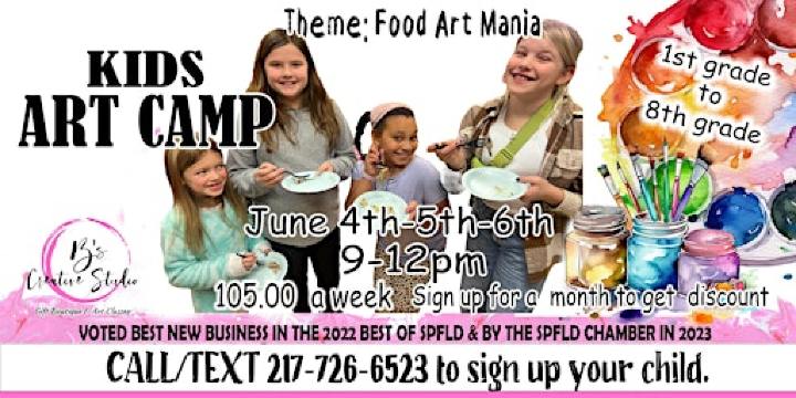 Summer Camp Week 1 June4-5-6 | B’s Creative Studio