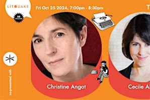 Taboo Autofiction: Christine Angot with Cécile Alduy | Telegraph Hill Books