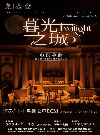 【音樂廳】《暮光之城》電影金曲燭光音樂會｜音樂會 | 濰坊大劇院音樂廳