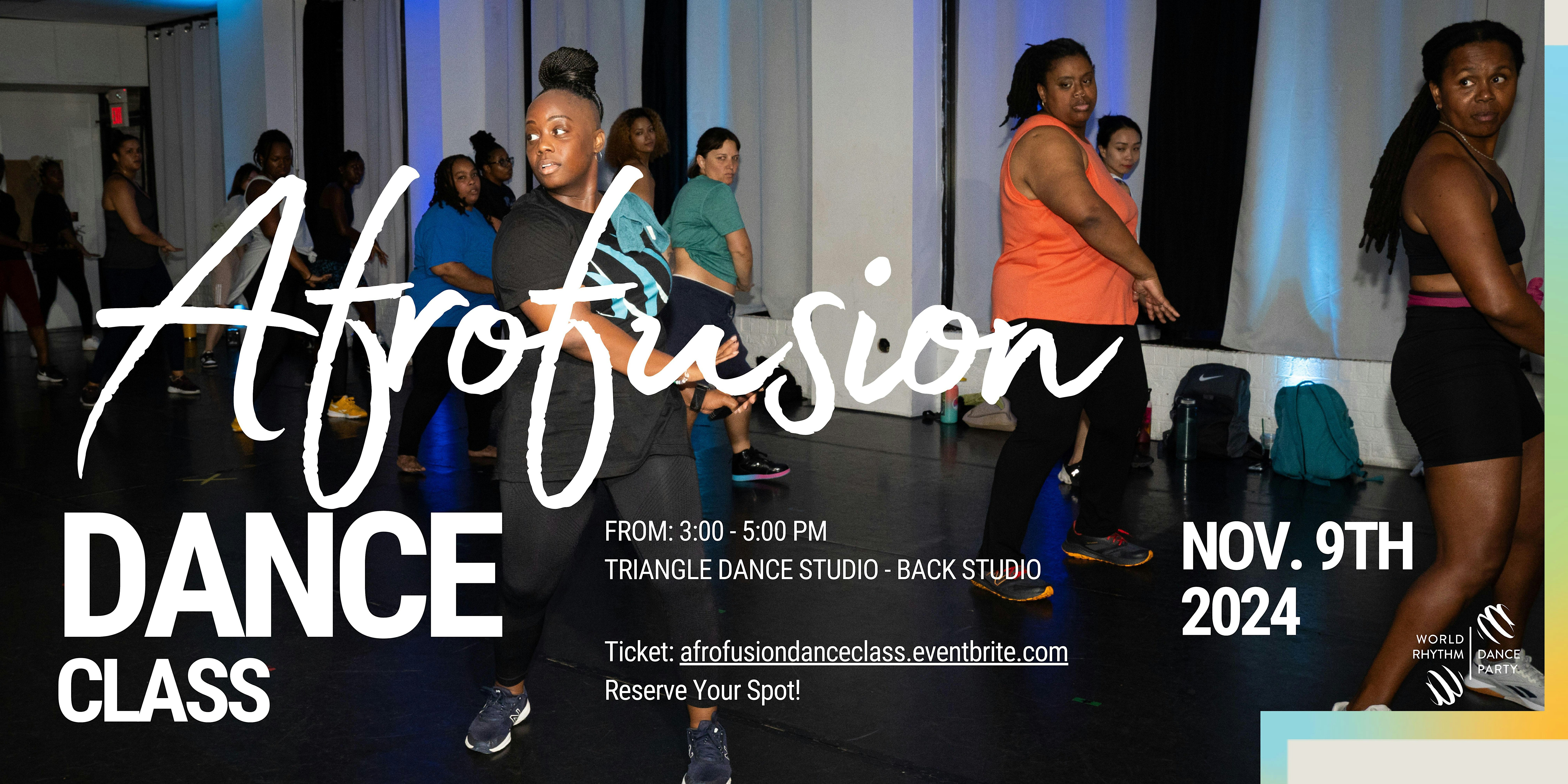 Afrofusion Dance Class | Triangle Dance Studios