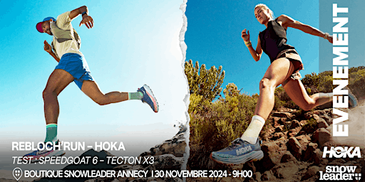 REBLOCH'RUN - HOKA - ANNECY | Snowleader Annecy
