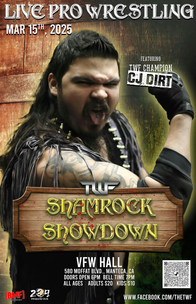 TWF Shamrock Showdown (live pro wrestling) | VFW Veterans Center