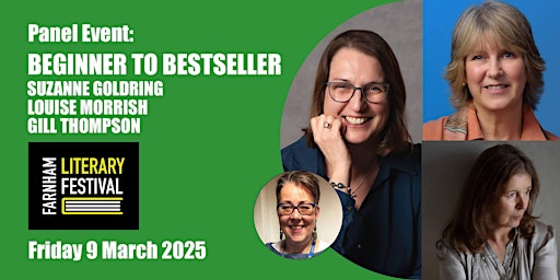Panel: Beginner to Bestseller | Oxfam Books & Music, Farnham