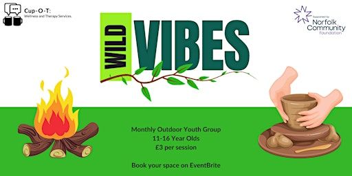 WildVibes Youth Group: Advanced Firecraft Session | Cup-O-T woodland at Forest School For Life