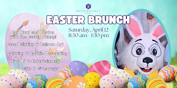 Easter Eggstravaganza Brunch 2025 at Royal Regency Hotel in Yonkers, NY | Royal Regency Hotel